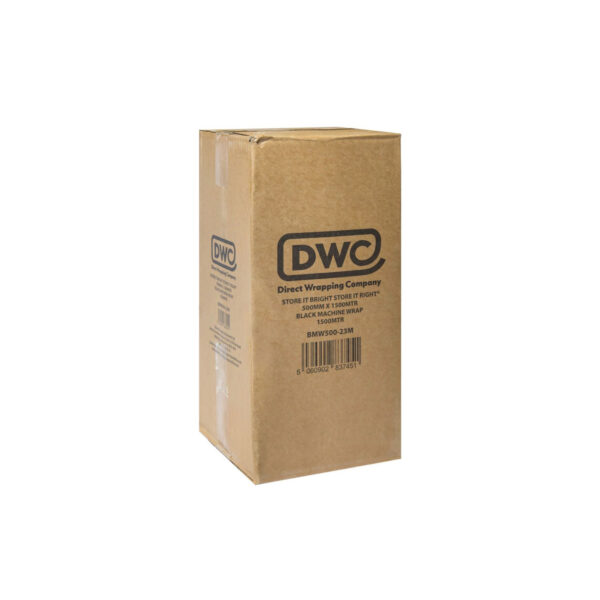 BLACK PALLET WRAP 500MM WIDE - Image 2