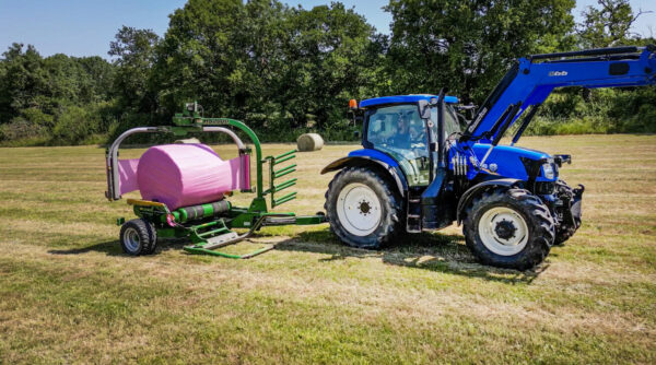 PINK SILAGE WRAP 750MM WIDE - Image 6