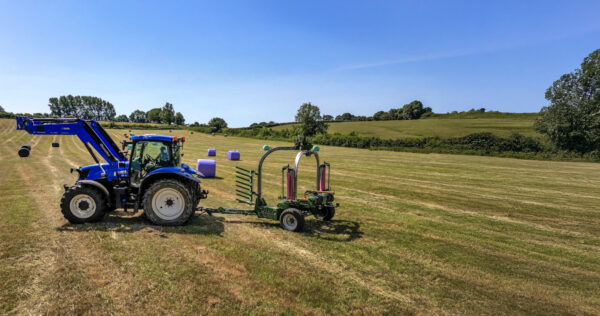 OLIVE GREEN SILAGE WRAP 360MM WIDE - Image 5
