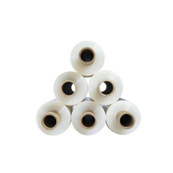 CLEAR HAND STRETCH FILM 17MIC 400MM WIDE (box of 6) - Image 4